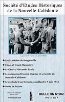 SOCIETE D'ETUDES HISTORIQUES DE LA NOUVELLE-CALEDONIE - S.E.H. BULLETINS: 202, 203, 204 & 205