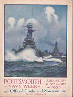 PORTSMOUTH NAVY WEEK, August 3rd & 5th to 10th 1935 - Official Guide and Souvenir