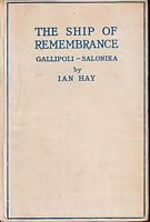 THE SHIP OF REMEMBRANCE, Gallipoli - Salonika
