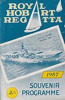 ROYAL HOBART REGATTA - Official Souvenir Programme 1957