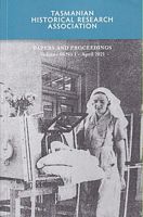 TASMANIAN HISTORICAL RESEARCH ASSOCIATION, Papers and Proceedings - Volume 68, No. 1 -"EPIDEMIC ISSUE"