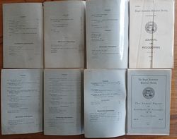 ROYAL AUSTRALIAN HISTORICAL SOCIETY - Journal and Proceedings:   Vol. 45, Parts 1 to 7