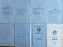 ROYAL AUSTRALIAN HISTORICAL SOCIETY - Journal and Proceedings:   Vol. XXXVI, Parts 1 to 7 - 1950