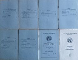 ROYAL AUSTRALIAN HISTORICAL SOCIETY - Journal and Proceedings:   Vol. XXXIX, Parts 1 to 7