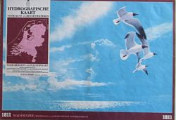 HYDROGRAFISCHE KAART, voor Kust-en Binnenwateren, voor Beroeps-en Pleziervaart - 1811: Waddenzee (westblad) en Aangrenzende Noordzeekust