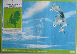 HYDROGRAFISCHE KAART, voor Kust-en Binnenwateren, voor Beroeps-en Pleziervaart - 1805: Oosdterschelde, Veerse Meer  en Grevelingenmeer