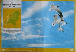 HYDROGRAFISCHE KAART, voor Kust-en Binnenwateren, voor Beroeps-en Pleziervaart - 1801: Noordzeekust oostende tot Den HelderOosdterschelde, Veerse Meer en Grevelingenmeer