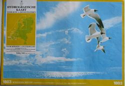 HYDROGRAFISCHE KAART, voor Kust-en Binnenwateren, voor Beroeps-en Pleziervaart - 1803: Westerschelde Vlissingen to Antwerpen en Kanaal van Terneuzen naar Gent 