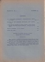 OCEANIA - A Journal devoted to the Study of the Native Peoples of Australia, New Guinea, and the Islands of the Pacific  (Volume XIV, No. 2, 1943)