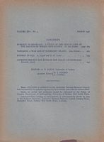 OCEANIA - A Journal devoted to the Study of the Native Peoples of Australia, New Guinea, and the Islands of the Pacific  (Volume XVI, No. 3, 1946)