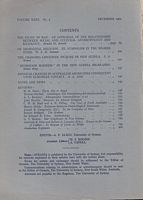 OCEANIA - A Journal devoted to the Study of the Native Peoples of Australia, New Guinea, and the Islands of the Pacific  (Volume XXXI, No. 2, 1960)