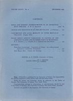 OCEANIA - A Journal devoted to the Study of the Native Peoples of Australia, New Guinea, and the Islands of the Pacific  (Volume XXXVI, No. 2, 1965)