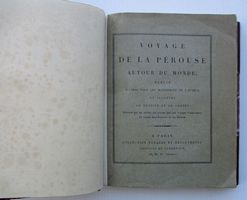 VOYAGE DE LA PEROUSE AUTOUR DU MONDE, publié d' après tous les manuscrits de l'Auteur 