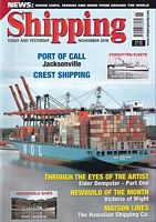 Memorable Ships: PORT JACKSON, of 1937 / Feature: MATSON LINES: The Hawaiian Shipping Company / Forgotten Fleets: THE HOG ISLANDERS: The Emergency American Ships of World War I / Port of Call:  JACKSONVILLE AND FERNANDINA BEACH   (in SHIPPING TODAY and YESTERDAY, No. 345)