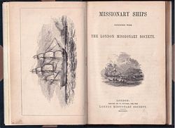 MISSIONARY SHIPS connected with THE LONDON MISSIONARY SOCIETY