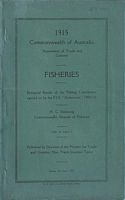 FISHERIES:  Biological Results of the Fishing Experiments carried out by the F.I.S. "Endeavour" 1909-14, (H.C. Dannevig) - Volume III, Part 3