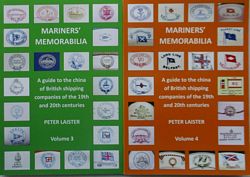 MARINER'S MEMORABILIA - A Guide to British Shipping Company China of the 19th & 20th Centuries (Volume 3 and Volume 4)
