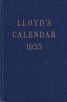 LLOYD'S CALENDAR  1955