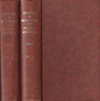 JOURNALS OF EXPEDITIONS OF DISCOVERY INTO CENTRAL AUSTRALIA, and Overland from Adelaide to King George's Sound in the Years 1840-1  (in 2 Volumes)