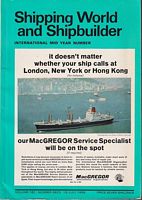 SHIPPING WORLD AND SHIPBUILDER -  International Mid Year Number / 1968
