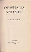 OF WHALES AND MEN