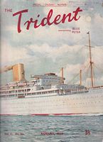 THE TRIDENT, incorporating "Blue Peter" - (Magazine of the Sea -  Vol. 12. No. 136)