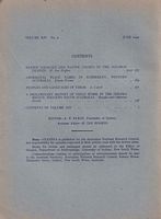 OCEANIA - A Journal devoted to the Study of the Native Peoples of Australia, New Guinea, and the Islands of the Pacific  (Volume XIV, No. 4, 1944)