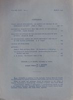 OCEANIA - A Journal devoted to the Study of the Native Peoples of Australia, New Guinea, and the Islands of the Pacific Ocean  (Volume XXIV, No.3, 1954)