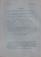 OCEANIA - A Journal devoted to the Study of the Native Peoples of Australia, New Guinea, and the Islands of the Pacific Ocean  (Volume XXVI, No.1, 1955)
