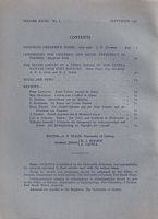 OCEANIA - A Journal devoted to the Study of the Native Peoples of Australia, New Guinea, and the Islands of the Pacific Ocean  (Volume XXVII, No.1, 1956)