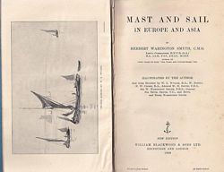 MAST AND SAIL IN EUROPE AND ASIA