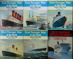 GREAT PASSENGER SHIPS OF THE WORLD (Set of 6 Volumes)