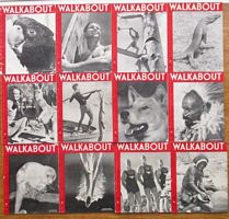 WALKABOUT MAGAZINE  - Volume 6, Nos. 3 to 12 and Volume 7, Nos. 1 to 2,  1940 (January to December 1940)