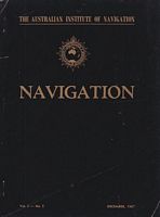 NAVIGATION:  the Journal of the Australian Institute of Navigation - Vol. 2 - No. 5