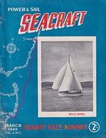 POWER & SAIL SEACRAFT - Aquatic Magazine Covering the Australasian Waterfront.  Vol. 3, No.2, February - March, 1948