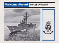 HMAS DARWIN - FFG-04 - Welcome Aboard
