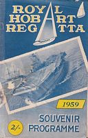 ROYAL HOBART REGATTA - Official Souvenir Programme 1959