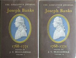 THE ENDEAVOUR JOURNAL OF JOSEPH BANKS 1768-1771  (in two volumes)