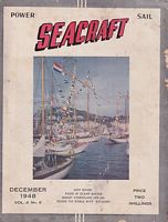 POWER & SAIL SEACRAFT - Aquatic Magazine Covering the Australasian Waterfront.  Vol. 4, No.6, December, 1948