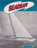 POWER & SAIL SEACRAFT - Aquatic Magazine Covering the Australasian Waterfront.  Vol. 12, No.3 (January 1953)