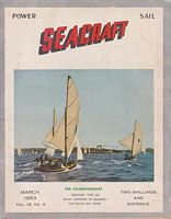POWER & SAIL SEACRAFT - Aquatic Magazine Covering the Australasian Waterfront.  Vol. 12, No.5 (March 1953)