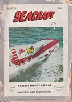 POWER & SAIL SEACRAFT - Aquatic Magazine Covering the Australasian Waterfront.  Vol. 22, No.2 (March 1959)