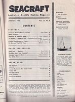 POWER & SAIL SEACRAFT - Aquatic Magazine Covering the Australasian Waterfront.  Vol. 23, No.6 (January 1960)