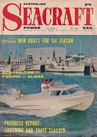 POWER & SAIL AUSTRALIAN SEACRAFT MAGAZINE  Vol. 32, No.6 (July 1964)