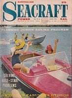 POWER & SAIL AUSTRALIAN SEACRAFT MAGAZINE  Vol. 34, No.2 (March 1965)