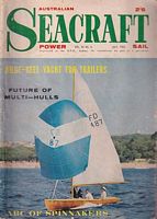 POWER & SAIL AUSTRALIAN SEACRAFT MAGAZINE  Vol. 34, No.6 (July 1965)