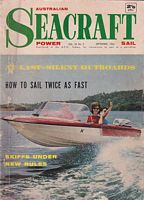 POWER & SAIL AUSTRALIAN SEACRAFT MAGAZINE  Vol. 35, No.2 (September,1965)