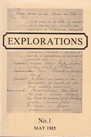 EXPLORATIONS  -  Bulletin devoted to the study of Franco-Australian Links (in Explorations No. 1)