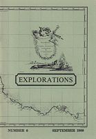 EXPLORATIONS  -  Bulletin devoted to the study of Franco-Australian Links,  No. 6