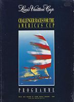 LOUIS VUITTON CHALLENGER RACES FOR THE AMERICA'S CUP 87 - Official Programme